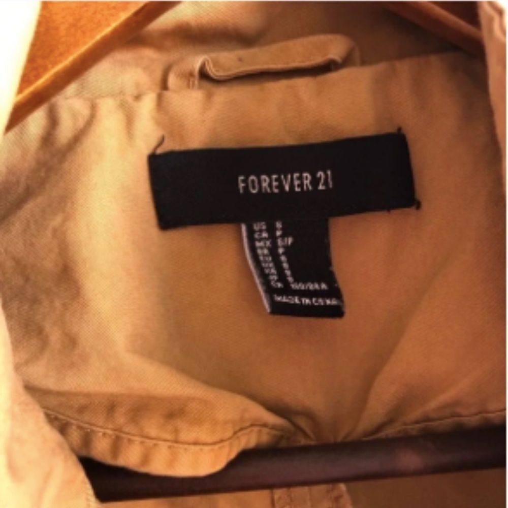 Tan Lightweight Utility Jacket - Picture 5 of 9
